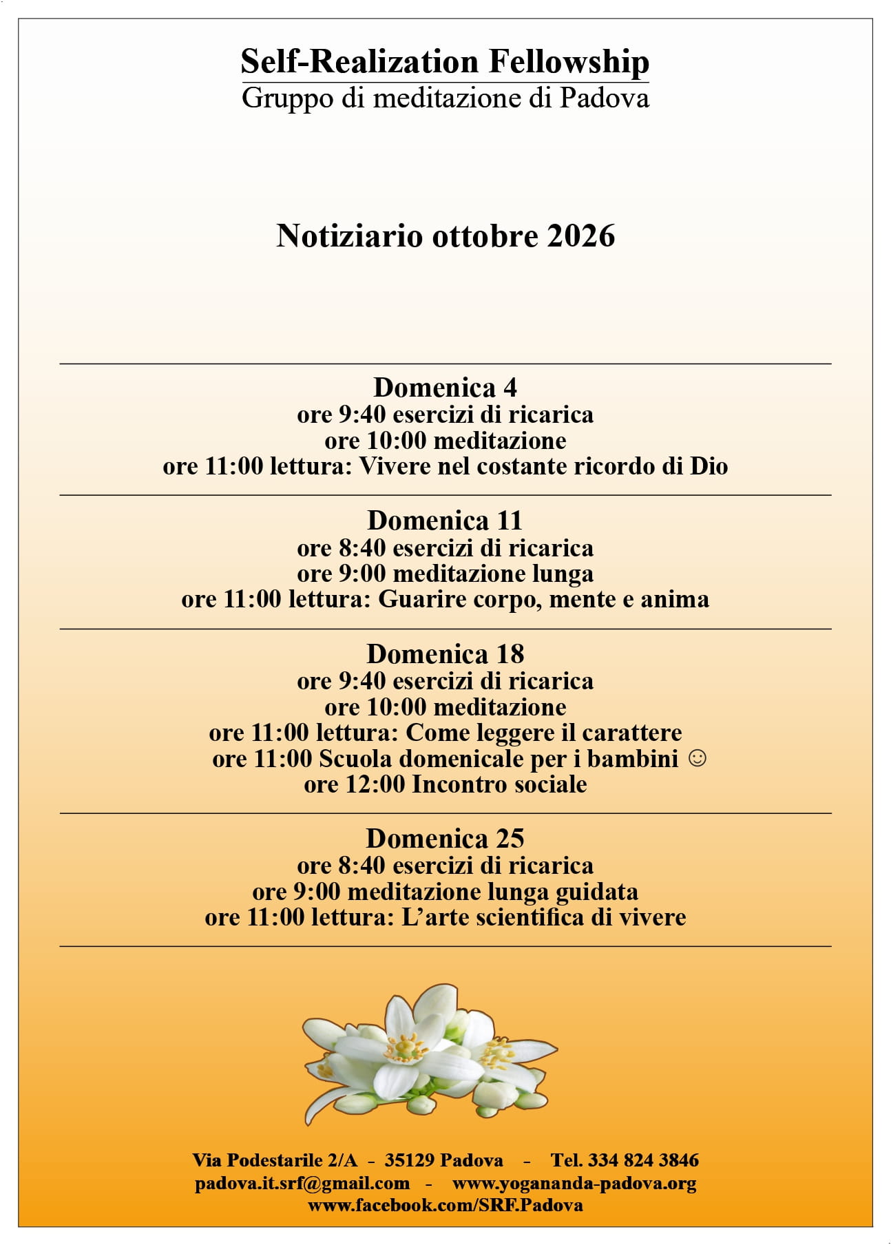 OTTOBRE 2026